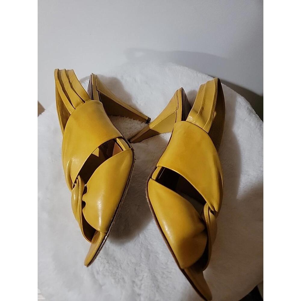 MODERN VINTAGE Open Toe Stilettos Heels Women's Denise Apricot Shoes 37.5/7.5 - Picture 5 of 16